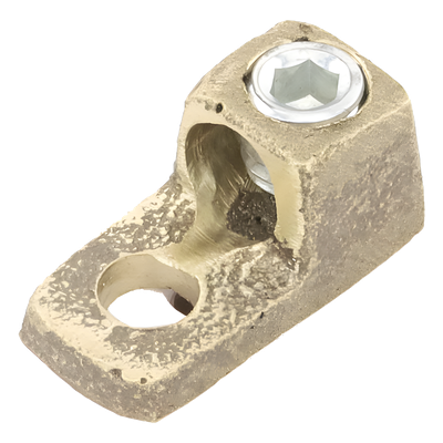 LP-CB-20 - Hikvision Conector Mecánico Tipo Zapata LP-CB-20, Para Bornes 3/8, Cable Cal. 4 a 2/0 AWG