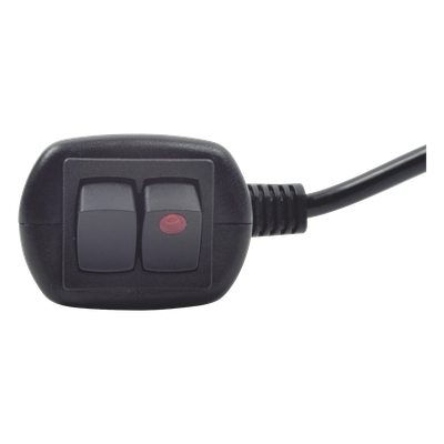XM-1535-A - Burbuja LED de Señalización / 9 LEDs de Alta Intensidad / Ámbar / IP65 / Montaje Magnético / 12 VCC