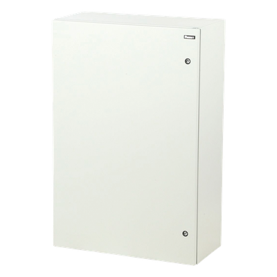 Z23C-S - Gabinete de Zona de Red / Montaje en Pared / 2 Switches Industriales / IP66 / UL Tipo 4/12 / Rieles DIN / Puerta Reversible