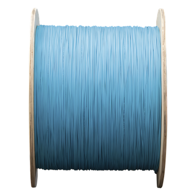 2MMOM4PVCAQUA - Fibra Óptica Multimodo OM4, 2 mm, Simplex, Tight Buffer, 900 micras, Color Aqua, Precio Por Metro, (Hasta 2000 Metros en un Solo Tramo de Cable)