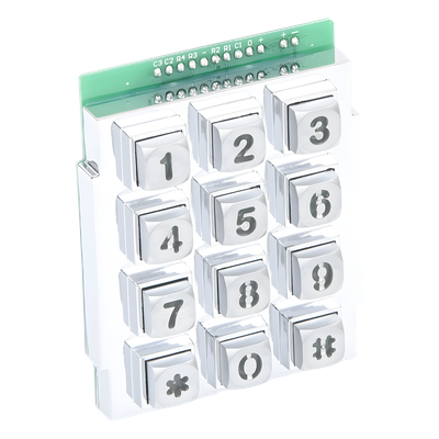 1895-032 - Teclado iluminado para porteros telefónicos DKS / Compatible con porteros 1802-090