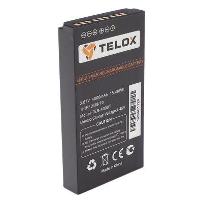 TEB4000T - Telox Batería Li-Ion / 4000 mAh / 3.8 VCC TEB4000T