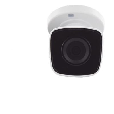 THC-B150-M - Cámara Bala TURBOHD / 5 Megapixel / Lente 2.8 mm / 85° de Visión / IR EXIR 20 m (65.6 ft) / IP66 / Metal