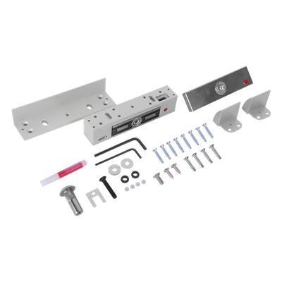 EM-MAG1500 - Chapa Magnética 1500 lbs / Ultra Compacta / UL /Alta resistencia de violación