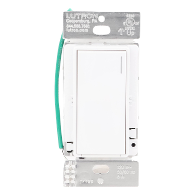 RRST8ANSWH - Lutron Radiora 3 Apagador Electrónico / 8 A Iluminación / 1/4 HP Motor RRST8ANSWH