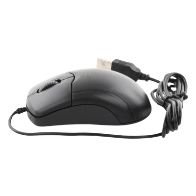 102600256 - Mouse Original USB para DVR / NVR / Compatible con Todas las Marcas del Mercado / HANWHA / HIKVISION / epcom / IDIS / HiLook