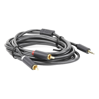 10512 - Ugreen 10512 cable de audio 3 m 2 x RCA 3,5mm Negro