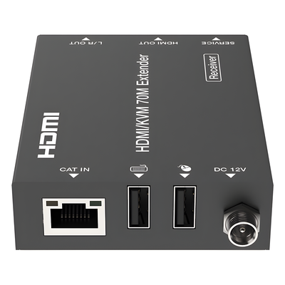 EPC-EDB70K - Epcom EPC-EDB70K extensor audio/video Transmisor y receptor de señales AV Negro
