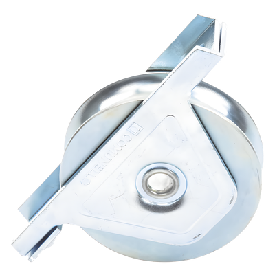 1151-5550-001 - 338 - Rueda de 12 cm / Capacidad Para Puertas de Hasta 400 kg / Canal Tipo "U"