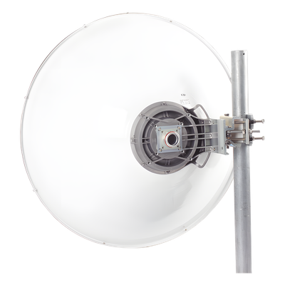 JRC32DMCB5X - Antena Direccional de Alto Rendimiento/ Parábola profunda para mayor aislamiento al ruido/ Conector guía de onda para radio C5x y B5x / 3 ft / 4.9 a 6