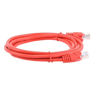 LP-UT3-200-RD - Linkedpro By Epcom Cable de Parcheo UTP Cat5e / 2.0 m (6.56 ft) / RJ45 8P8C LP-UT3-200-RD