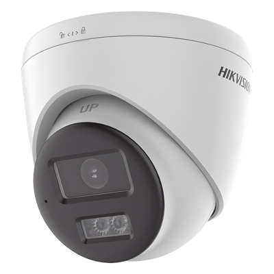 DS-2CE78U0T-LXTS - Hikvision Cámara Turret TURBOHD / 8 Megapixel 4K / Dual Light 40 m (131.2 ft) DS-2CE78U0T-LXTS