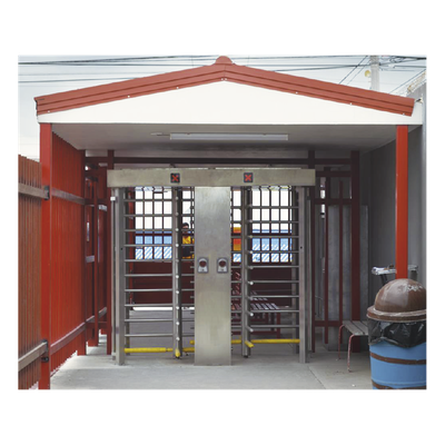 XT-200 - Torniquete de Cuerpo Completo / Doble Acceso / Acero Inoxidable 304 / 30 Personas/min / Interior/Exterior / 4 Ejes de Seguridad / 2.31 x 1.46 x 2.2 m (7.58 x 4.79 x 7.22 ft) / 800 kg (1763.7 lb)