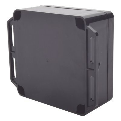TXG-0152-BK - Gabinete de Protección Exterior / IP65 / 120 x 120 x 60 mm / ABS / -20 a 60°C / Cierre por Tornillos