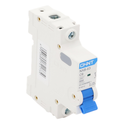 NXB631PC6 - Chint Interruptor Termomagnético DIN / 1 Polo / 6 A NXB631PC6