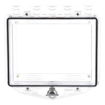 STI-7511C - Caja Protectora de Policarbonato / Montaje de Pared / 133x198x74 mm STI-7511C