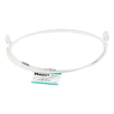 UTP28SP5 - Cable de Parcheo Cat6 UTP / 28AWG Diámetro Reducido / 1.52 m (5 Pies) / PoE++ / LSZH-CM / Blanco Mate