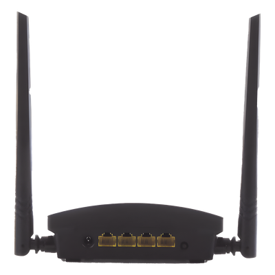 DS-3WR3N - Hikvision DS-3WR3N router inalámbrico Ethernet rápido Banda única (2,4 GHz) Negro