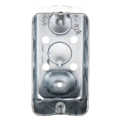 HUB-660 - Raco Caja de Conexión Galvanizada / 4x2 in / 10 Entradas 1/2 in HUB-660