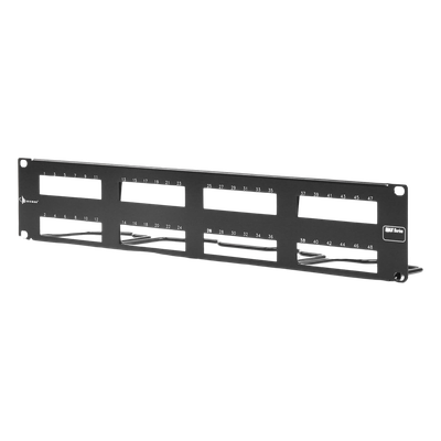 MX-PNL-48-C - Siemon Patch Panel / 48 Puertos UTP / Vertical 2U (3.5') MX-PNL-48-C