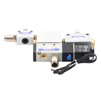 XB-275-AIR-VLV - Electroválvula Industrial / 24 VDC / Presión 2-8 kgf/cm² / Aluminio / -10 a 60 °C / Aire Comprimido