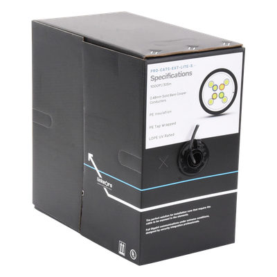 PRO-CAT5-EXT-LITES - LinkedPRO PRO-CAT5-EXT-LITES cable de red Negro 305 m Cat5e U/UTP (UTP)