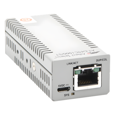 AT-DMC1000-ST-00 - Allied Telesis Convertidor de Medios / 1000TX a 1000SX / Multimodo ST AT-DMC1000-ST-00