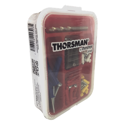TH-KIT-FC - Kit de Fijación en Concreto / Doble Expansión 4 Direcciones / 104 Piezas / Guía Incluida / Anti-Giro