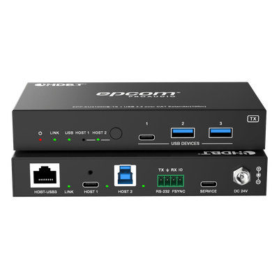 EPP-EU3100CB - Epcom Proaudio Extensor USB 3.2 Gen 1 / 100 m (328 ft) / CAT6a EPP-EU3100CB