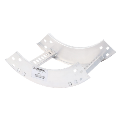 CHVI908R8X12AK - Charofil Curva Vertical de 90° / Perfil Z de Aluminio / Peralte 3 1/4" CHVI908R8X12AK