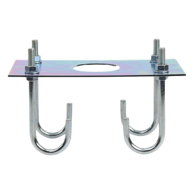 490073 - Base de anclaje / Barrera vehicular / Compatible FAAC 615 490073