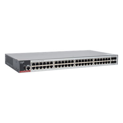 RG-S2915-48GT4MS-L - Ruijie Switch Administrable L2+ / 48 Puertos Gigabit / 4 Uplink SFP 2.5G RG-S2915-48GT4MS-L