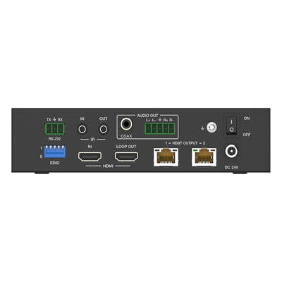 EPP-SPB12H150 - Splitter y Extensor HDMI / 1x2 / HDBaseT / 4K@60Hz 4:4:4 / 120 m (393.7 ft) / 1080p@150 m (492.1 ft) / PoC / Audio 7.1 Canales