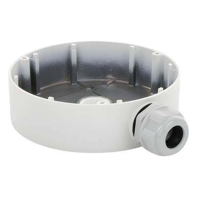 DS-1280ZJ-DM45 - Hikvision Caja de Conexión para Domo / TurboHD 8MP (4K) / Aluminio Anticorrosión DS-1280ZJ-DM45