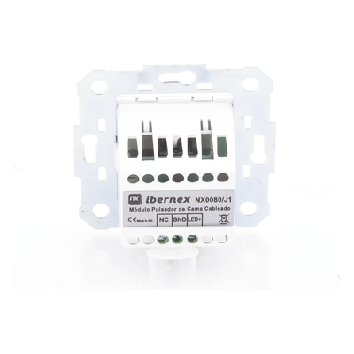 NX0080/J1 - Ibernex Módulo de Pared para Pulsador Cableado / IPX5 / 44x44x44 mm NX0080/J1