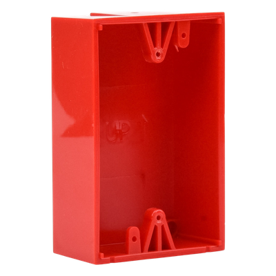 KIT-71100A-R - Caja trasera de montaje color rojo para estaciones de parada STOPPER
