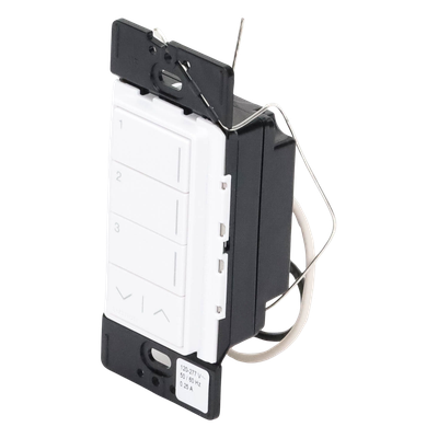 RRSTW3RLSW - Lutron Radiora 3 Teclado de Pared Inalámbrico RF / 3 Botones Programables / Ajuste
