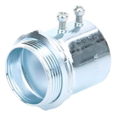 HUB-2006 - Raco Conector para Pared Delgada / Tornillo de Fijación / Acero HUB-2006