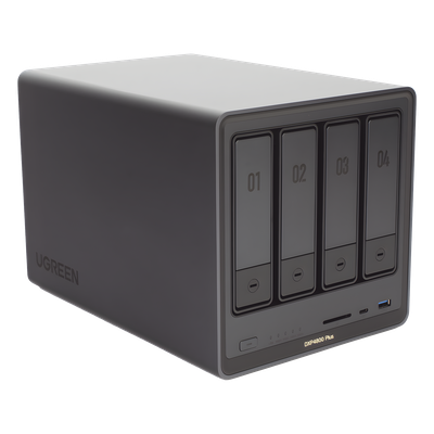 35260 - Ugreen NASync DXP4800 Plus NAS Escritorio Intel® Pentium® 8 GB DDR5 UGOS Pro Negro