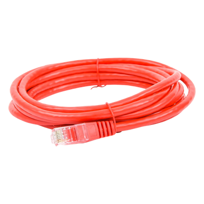 LP-UT6-300-RD - Linkedpro By Epcom Cable de Parcheo UTP Cat6 / 3.0 m (9.84 ft) / 1 Gbps+ LP-UT6-300-RD