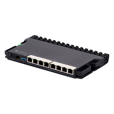 RB5009UPR+S+IN - Mikrotik RB5009UPR+S+IN router 2.5 Gigabit Ethernet, Gigabit Ethernet Negro