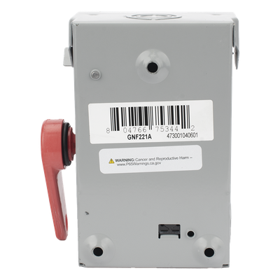 GNF221A - Siemens Interruptor de Seguridad / 240Vca / 2 Polos GNF221A