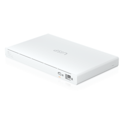UISP-S-PRO - Switch Administrable PoE / 24 Puertos GbE / 4 SFP+ 10G / PoE Pasivo 27 V 220 W / Pantalla Táctil 1.3"