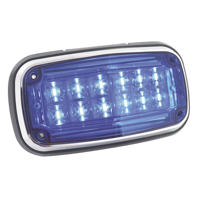 XT1885B - Luz de Advertencia LED / 12 LEDs / 11 Patrones de Destello / IP67 / 12-30 VCC / 170 x 134 x 64.5 mm