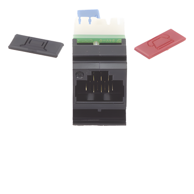 MX6-F01 - Siemon Jack UTP Categoría 6 / Terminación 110 / Montaje Plano MX6-F01