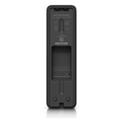 UVC-DOORBELL-LITE-B - Videoportero IP / 5 Megapixel / PoE / Visión Nocturna IR 5 m (16.4 ft) / Audio Bidireccional / IPX5 / Campo de Visión 175.9°