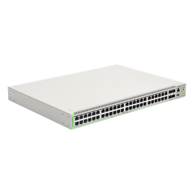 AT-GS980M/52-10 - Allied Telesis Switch Administrable Capa 3 / 48 Puertos 10/100/1000Mbps / 4 SFP Gigabit