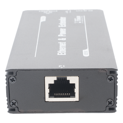 TT-8001R - Receptor PoE Extensor / 1 Puerto / Alcance 600 m (1968.5 ft) / 60 W / 100 Mbps / Cascada 4 Nodos / Cat 5e/6