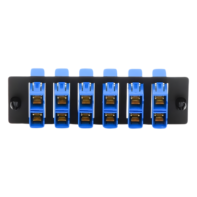FAP6WBUDSCZ - Panduit Placa Acopladora de Fibra Óptica / 6 Conectores SC Dúplex / 12 Fibras Monomodo OS1/OS2