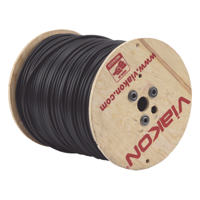 9601 - Viakon Cable Coaxial RG6 / 305 m (1000 ft) / Malla 96% 9601